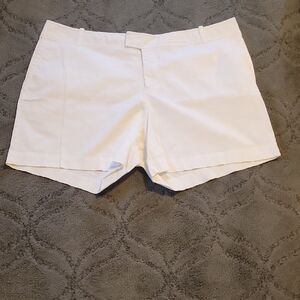 Mossimo Supply Co. White Women's Bermuda Shorts